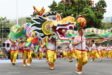 双龙压轴！今年万人行巡游，将带你体验中山“非遗”风采